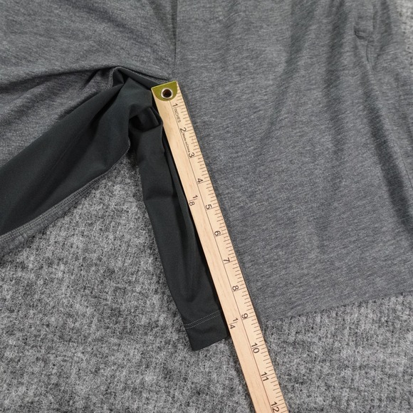 Lululemon T.H.E. Short Linerless Mens Small Gray Heather Athletic Training Gym - Picture 5 of 8